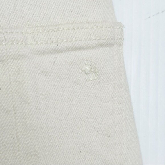 Rag & Bone Denim Nina High Rise Ankle Cigarette Jeans in Ecru White 24 - Picture 8 of 12